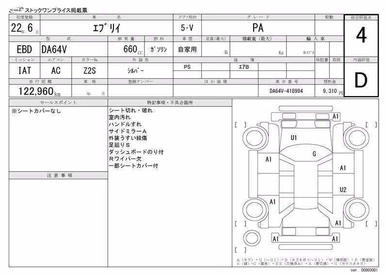 SUZUKI EVERY