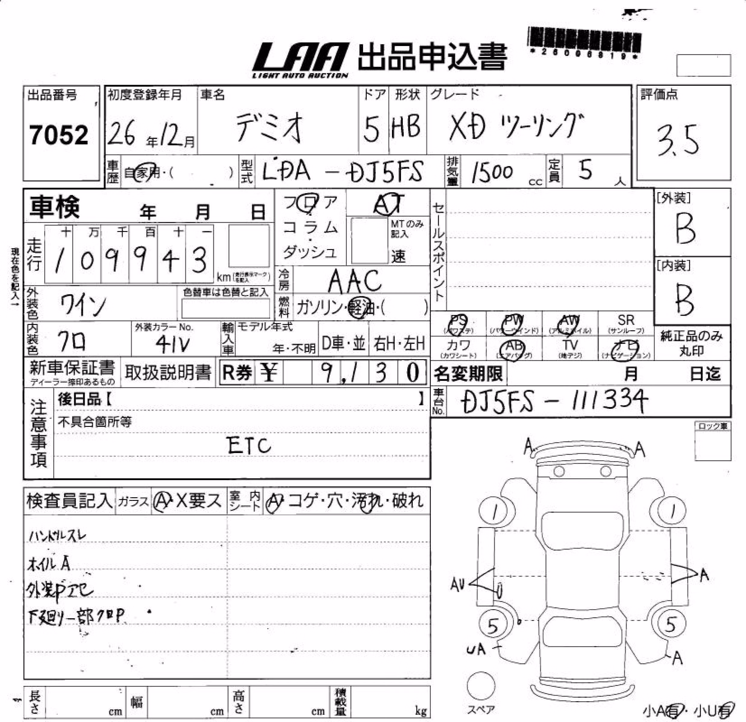 MAZDA DEMIO