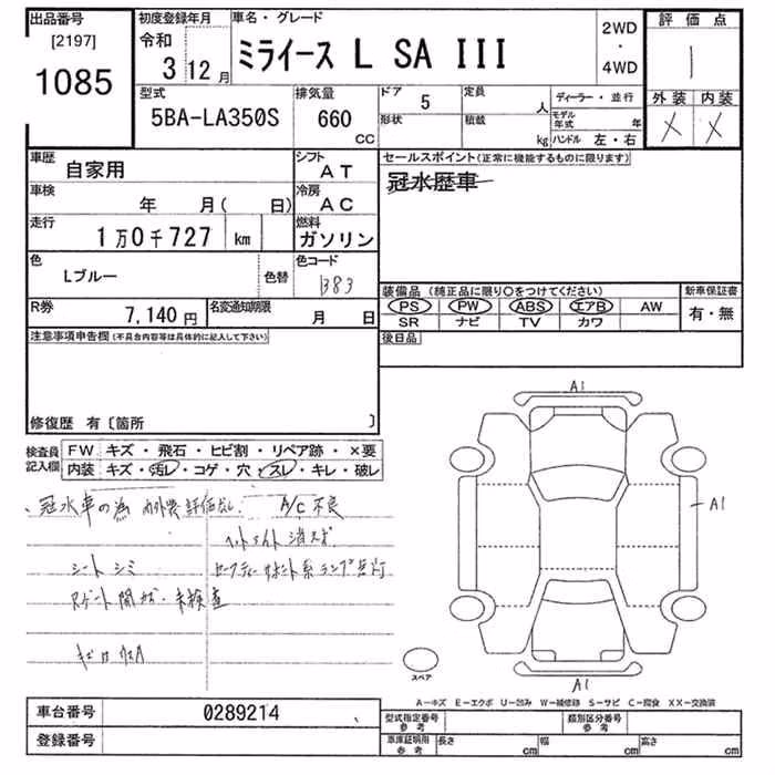 DAIHATSU MIRA E:S