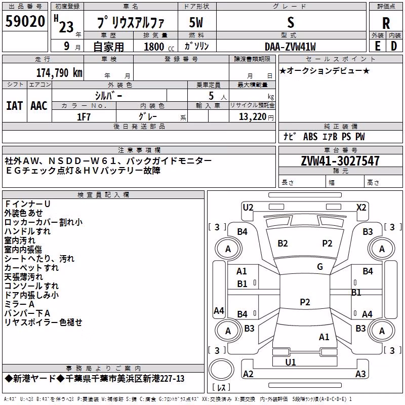 TOYOTA PRIUS ALPHA