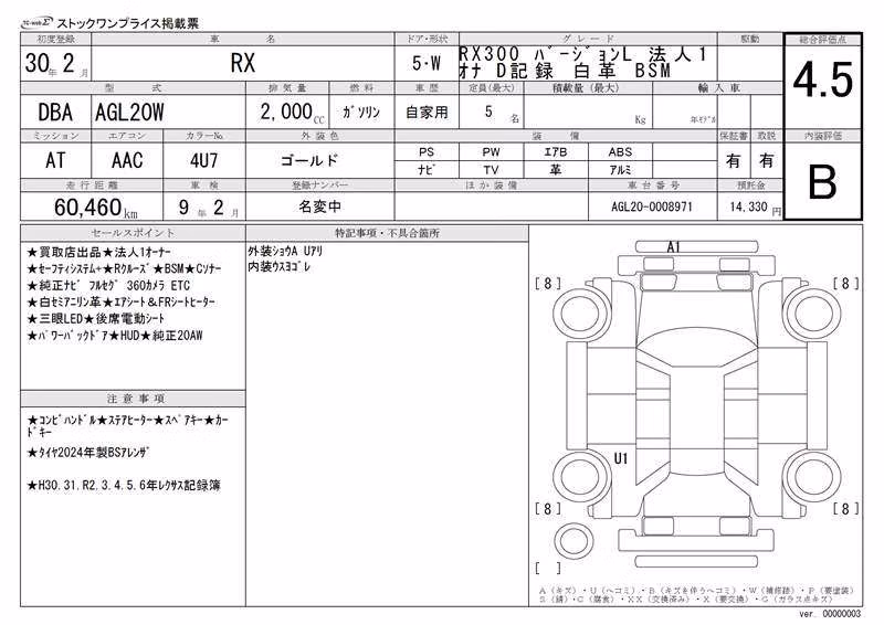 LEXUS RX300