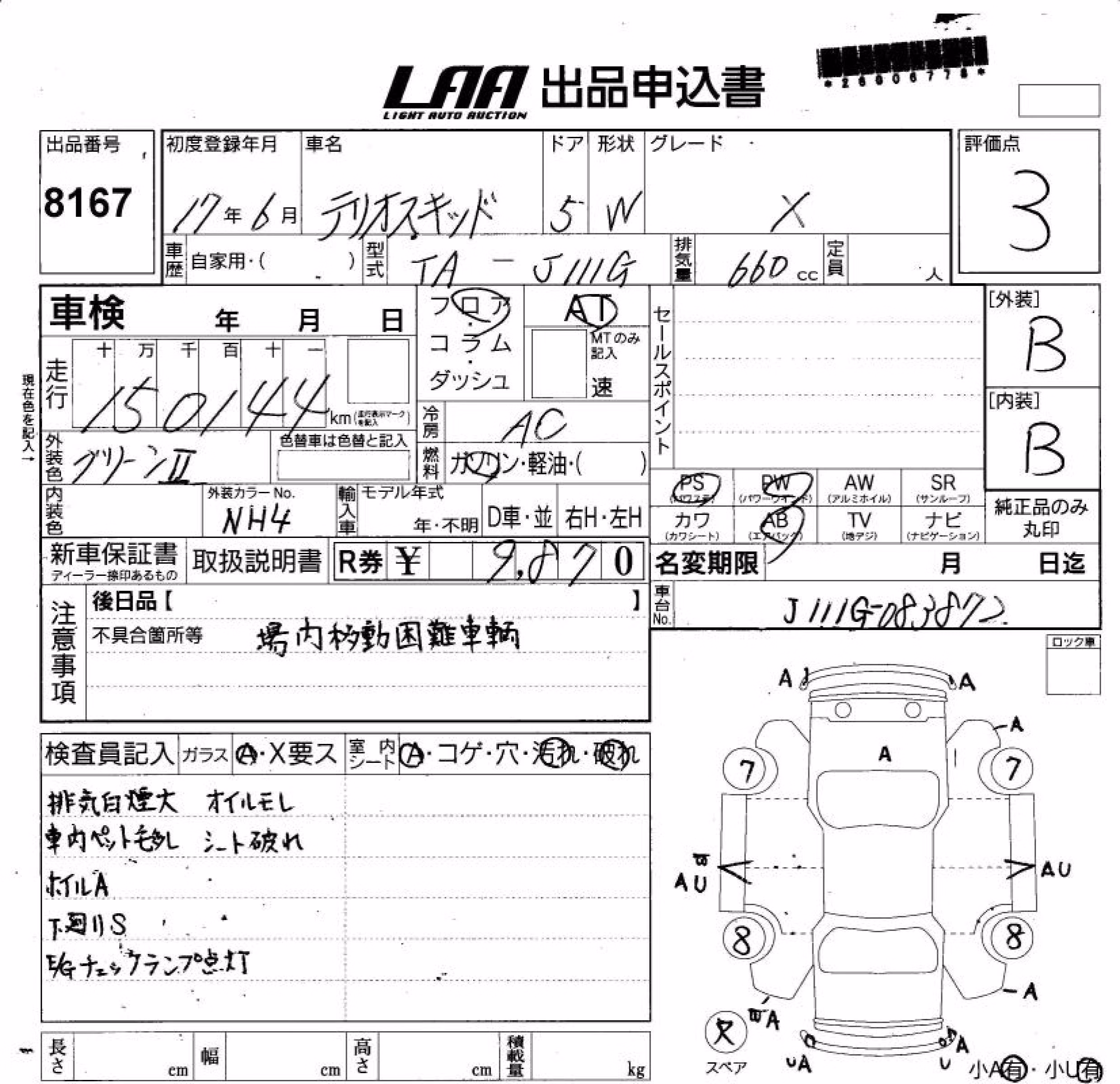 DAIHATSU TERIOS KID