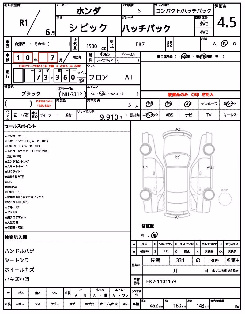 HONDA CIVIC
