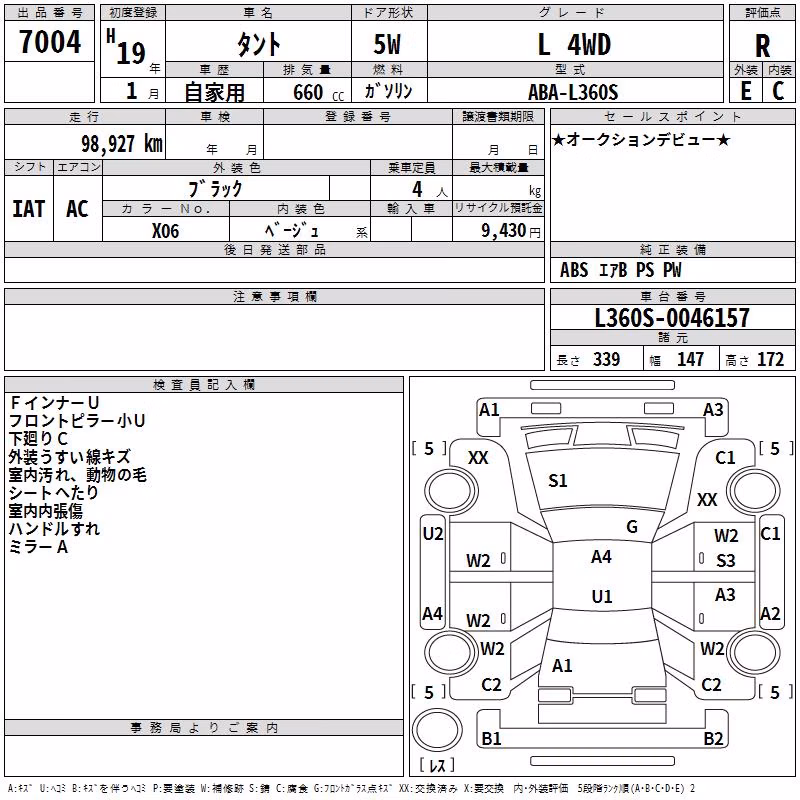 DAIHATSU TANTO