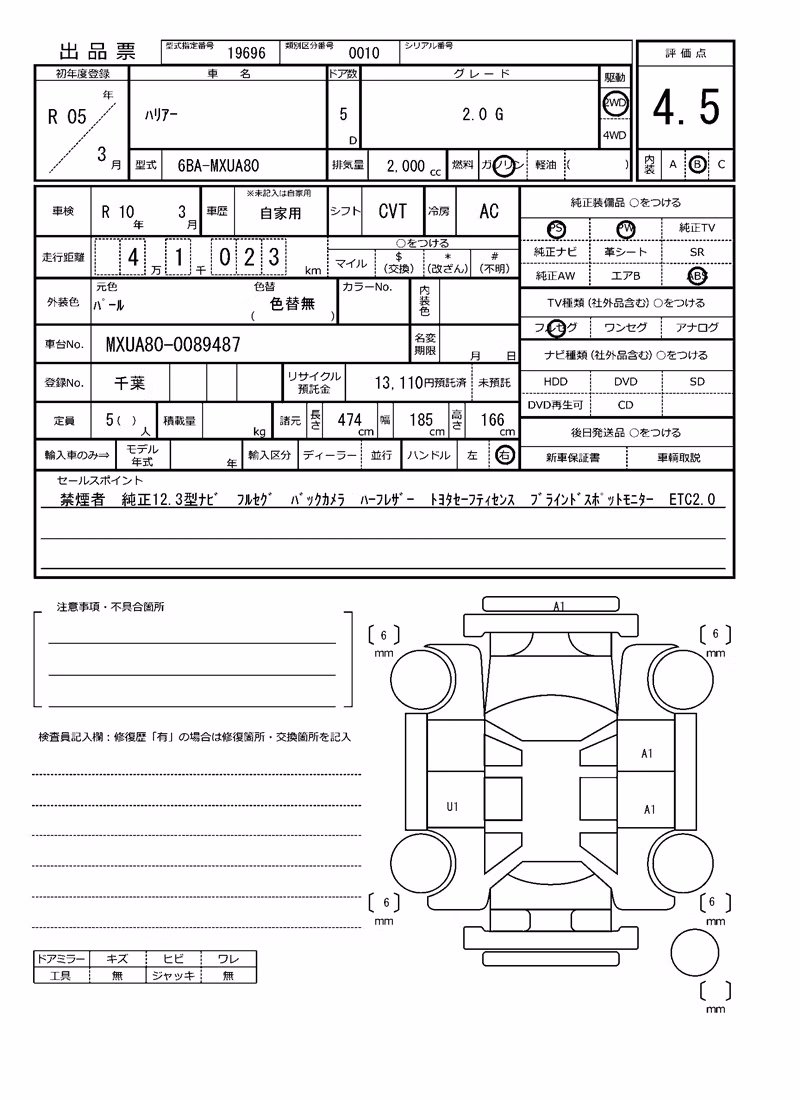 TOYOTA HARRIER