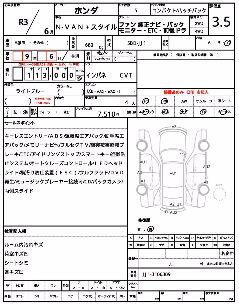 HONDA N-VAN