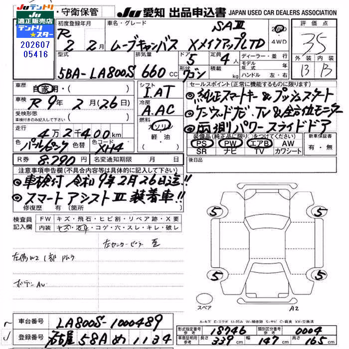 DAIHATSU MOVE CANBUS