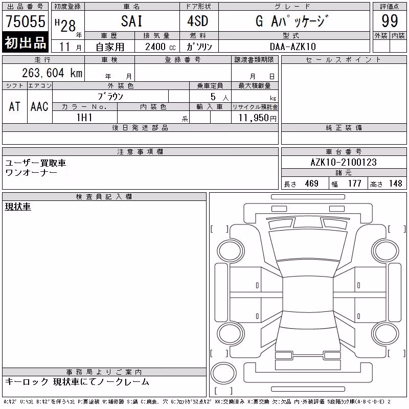 TOYOTA SAI