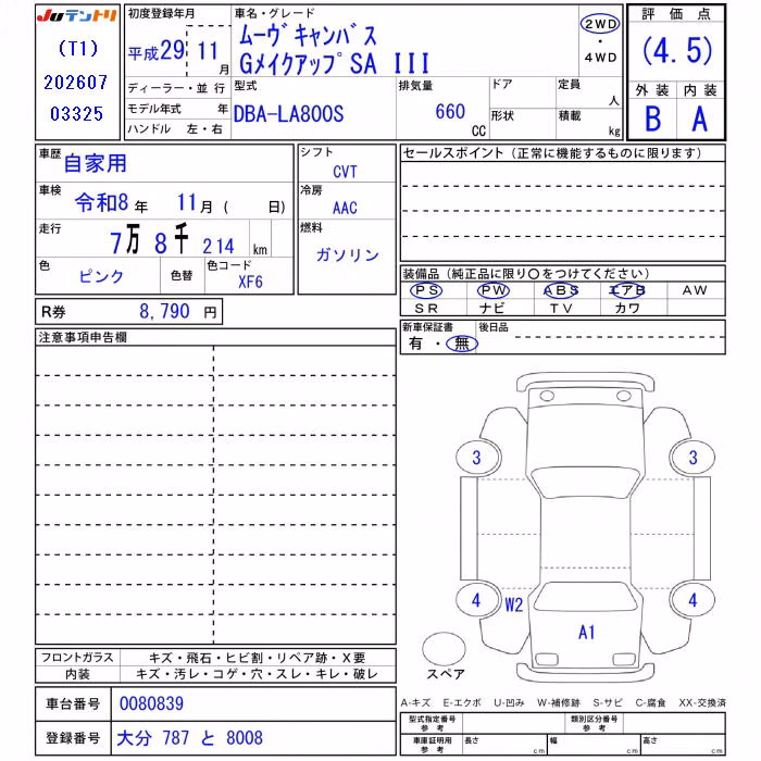 DAIHATSU MOVE CANBUS