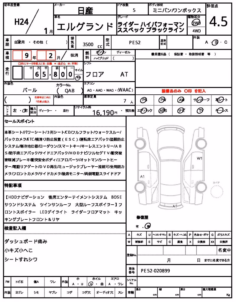 NISSAN ELGRAND