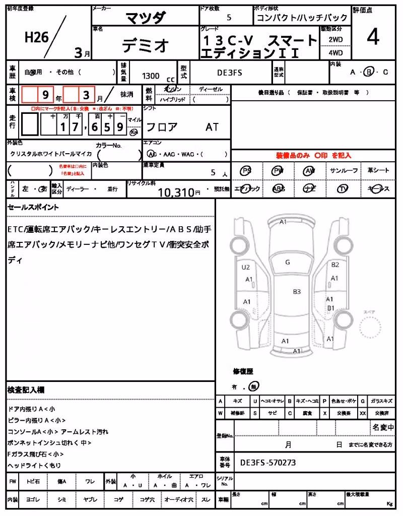 MAZDA DEMIO