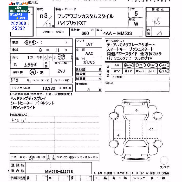 MAZDA FLAIR WAGON