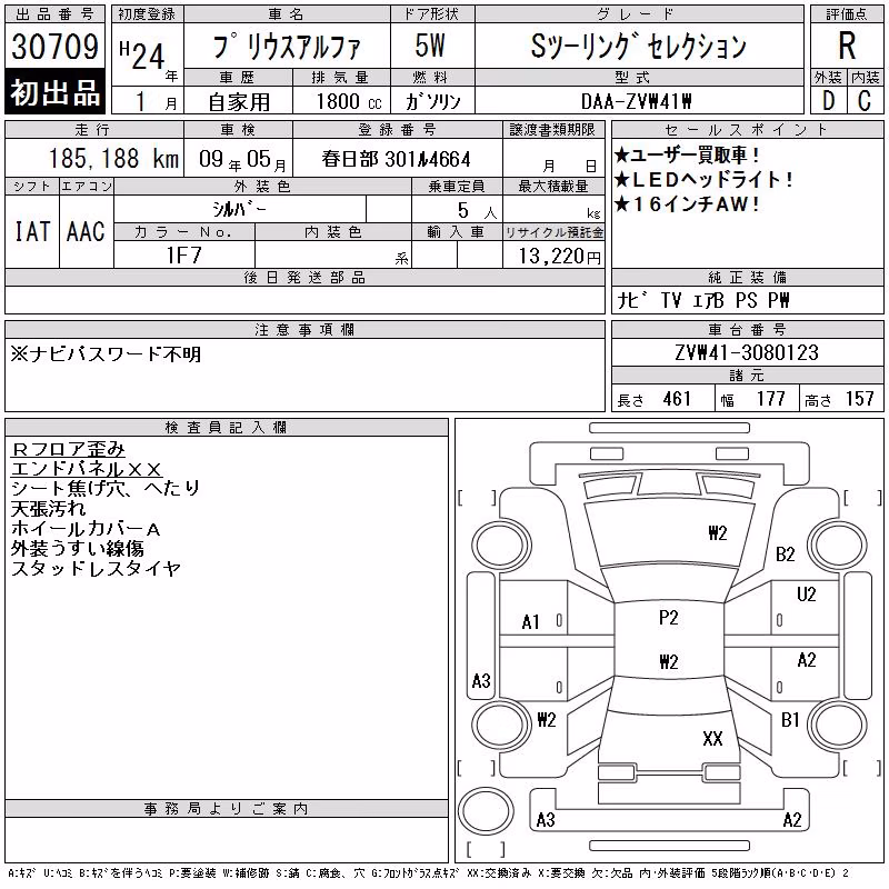 TOYOTA PRIUS ALPHA
