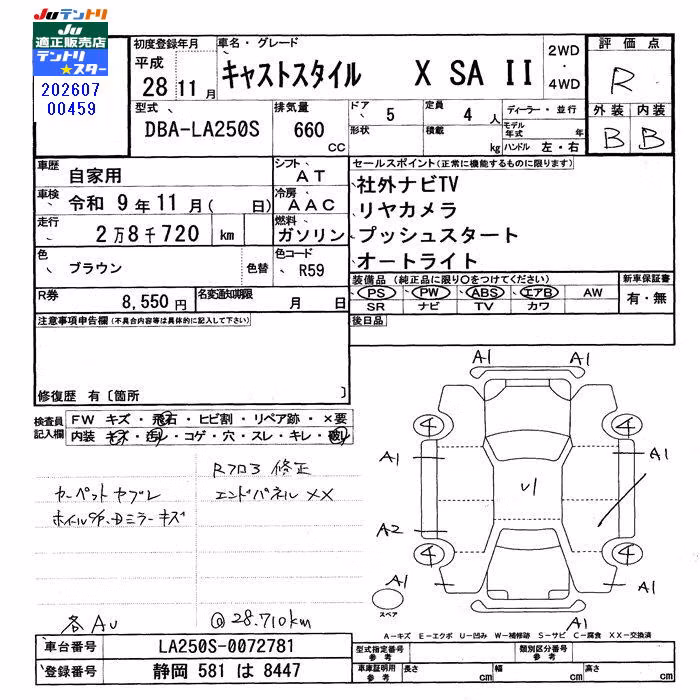 DAIHATSU CAST