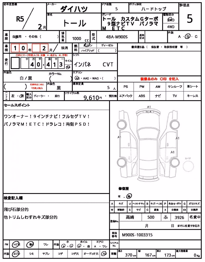 DAIHATSU THOR