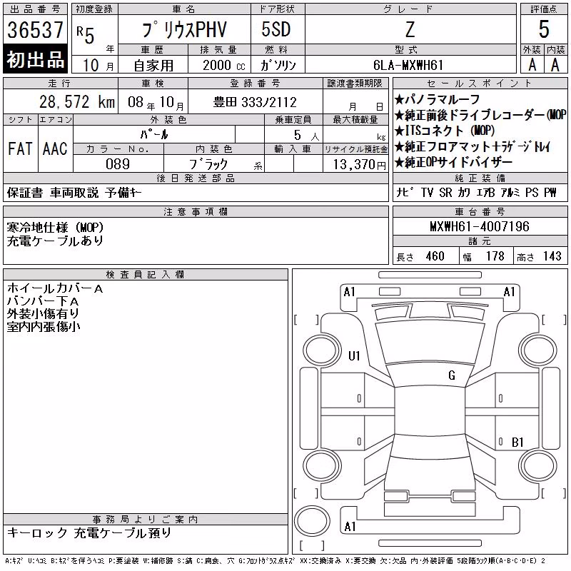 TOYOTA PRIUS PHV