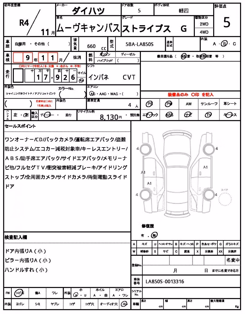 DAIHATSU MOVE CANBUS