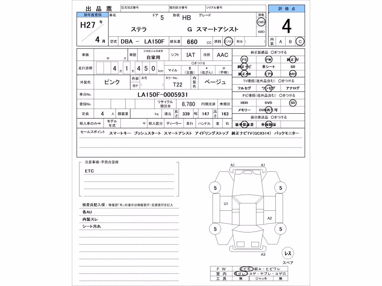 SUBARU STELLA
