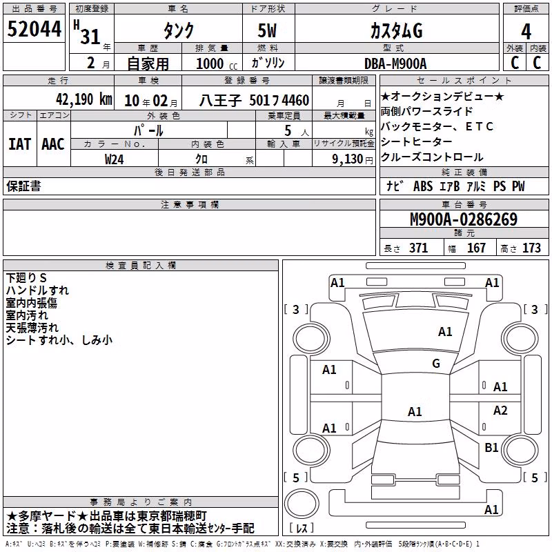 TOYOTA TANK