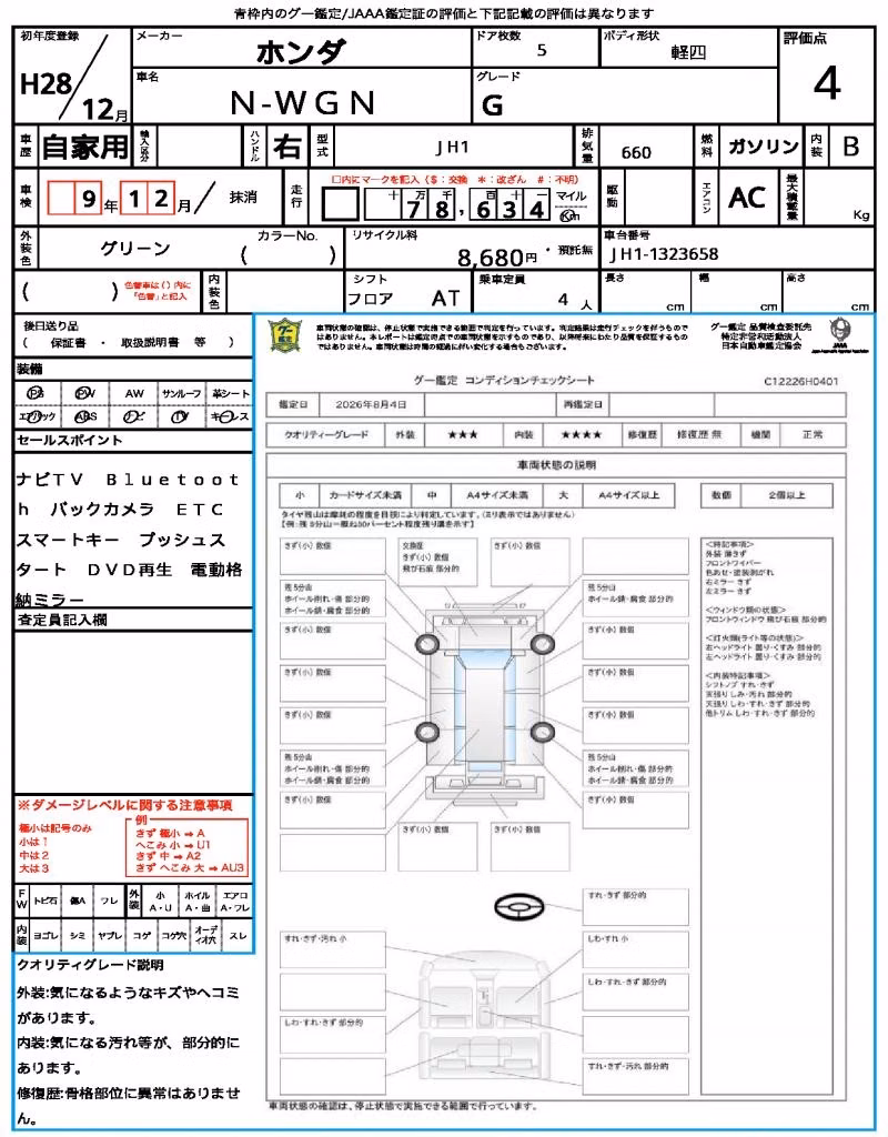 HONDA N-WGN