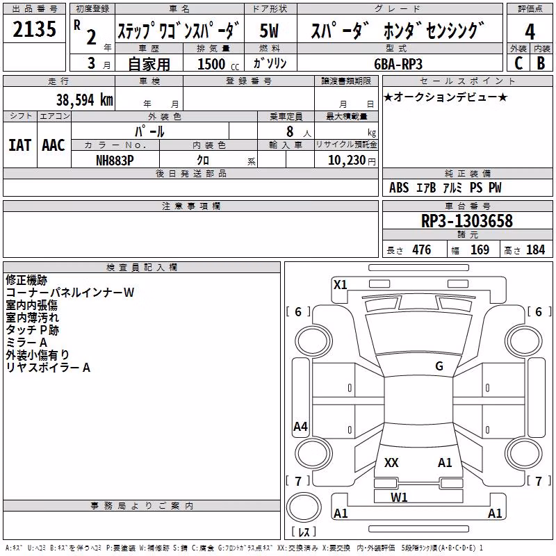 HONDA STEPWGN