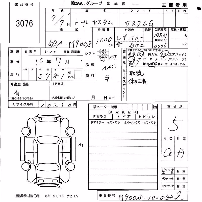 DAIHATSU THOR