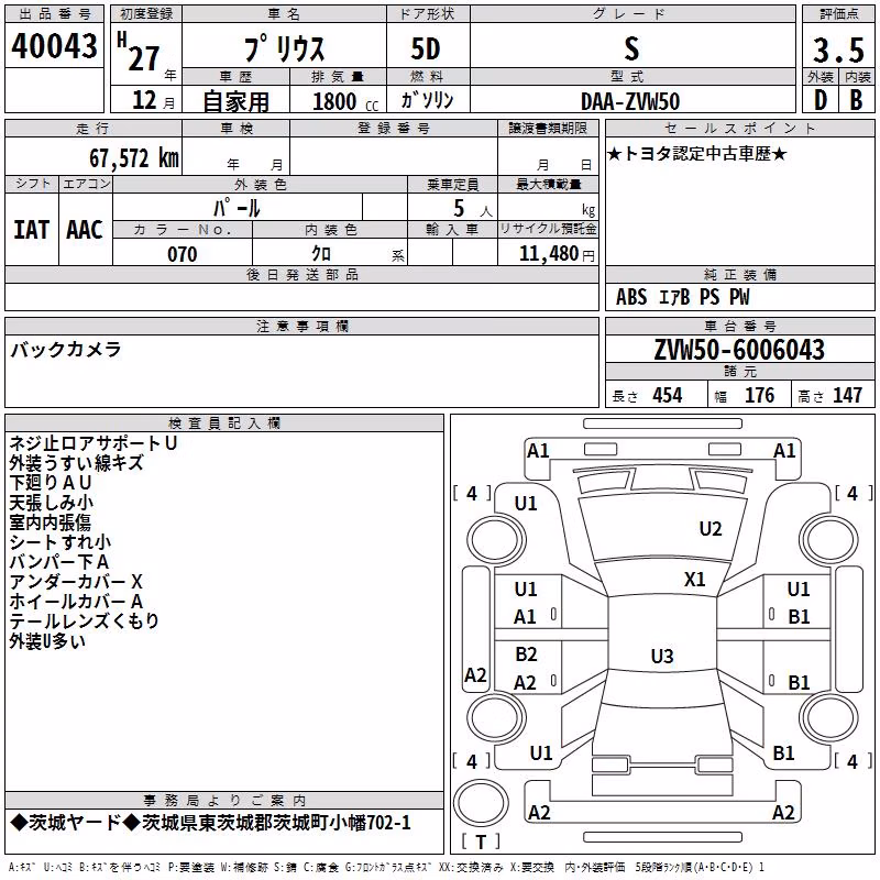 TOYOTA PRIUS