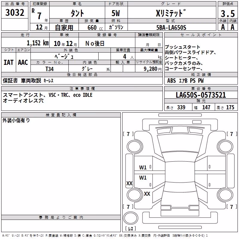 DAIHATSU TANTO