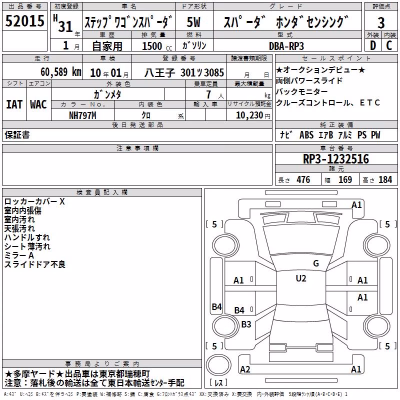 HONDA STEPWGN