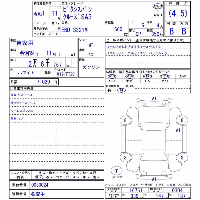 TOYOTA PIXIS VAN