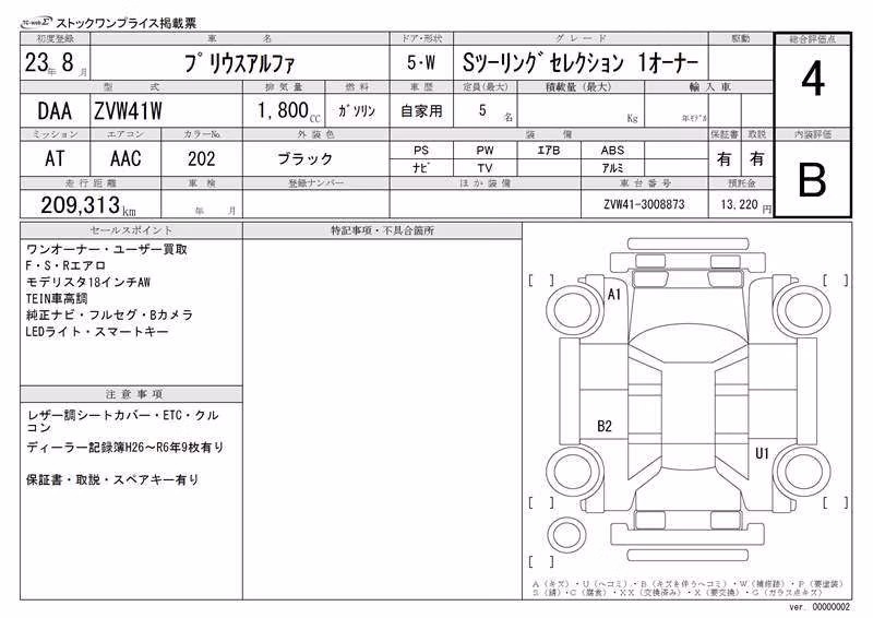 TOYOTA PRIUS ALPHA