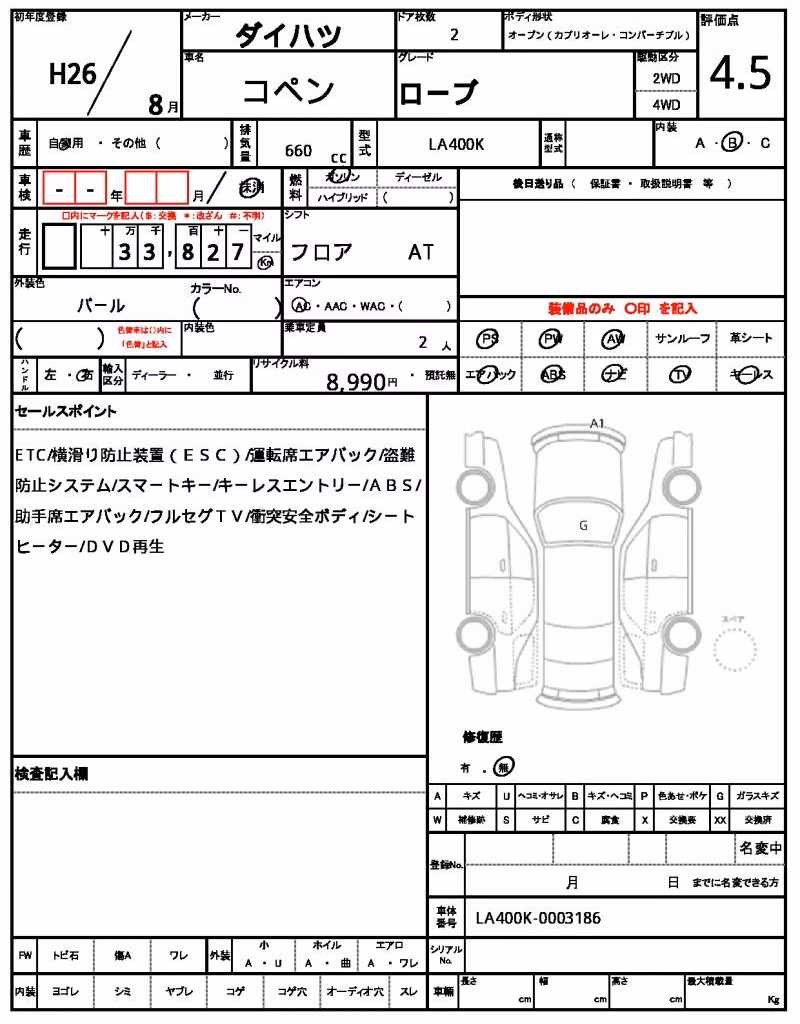 DAIHATSU COPEN