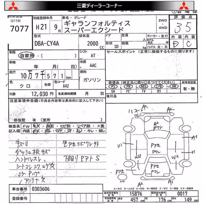 MITSUBISHI GALANT FORTIS