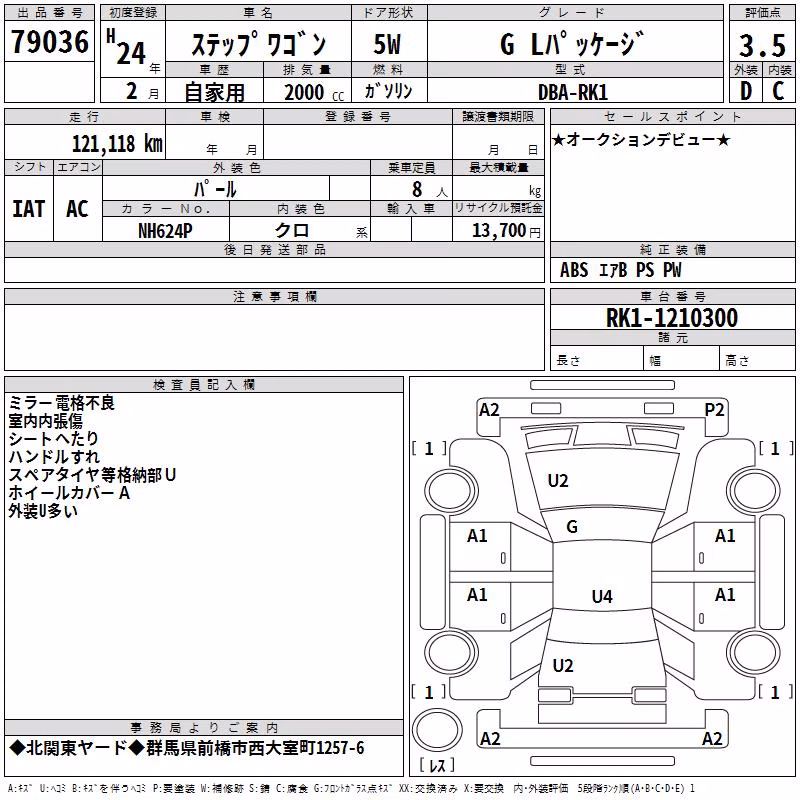 HONDA STEPWGN