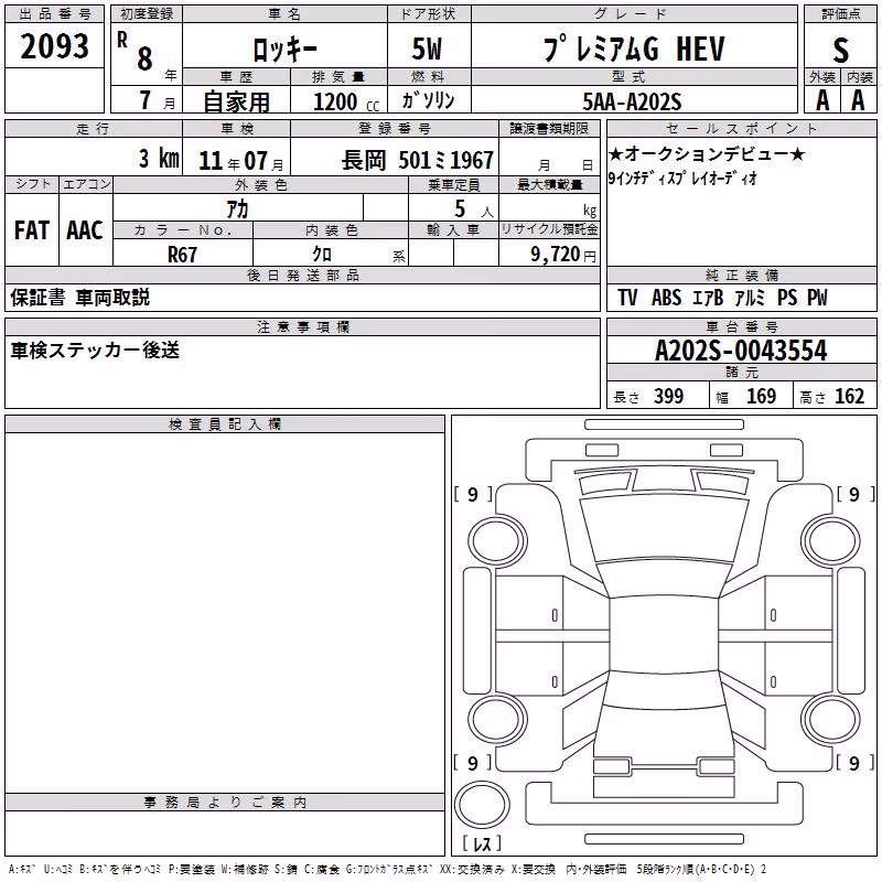 DAIHATSU ROCKY
