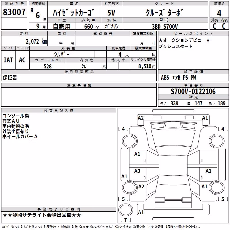 DAIHATSU ATRAI
