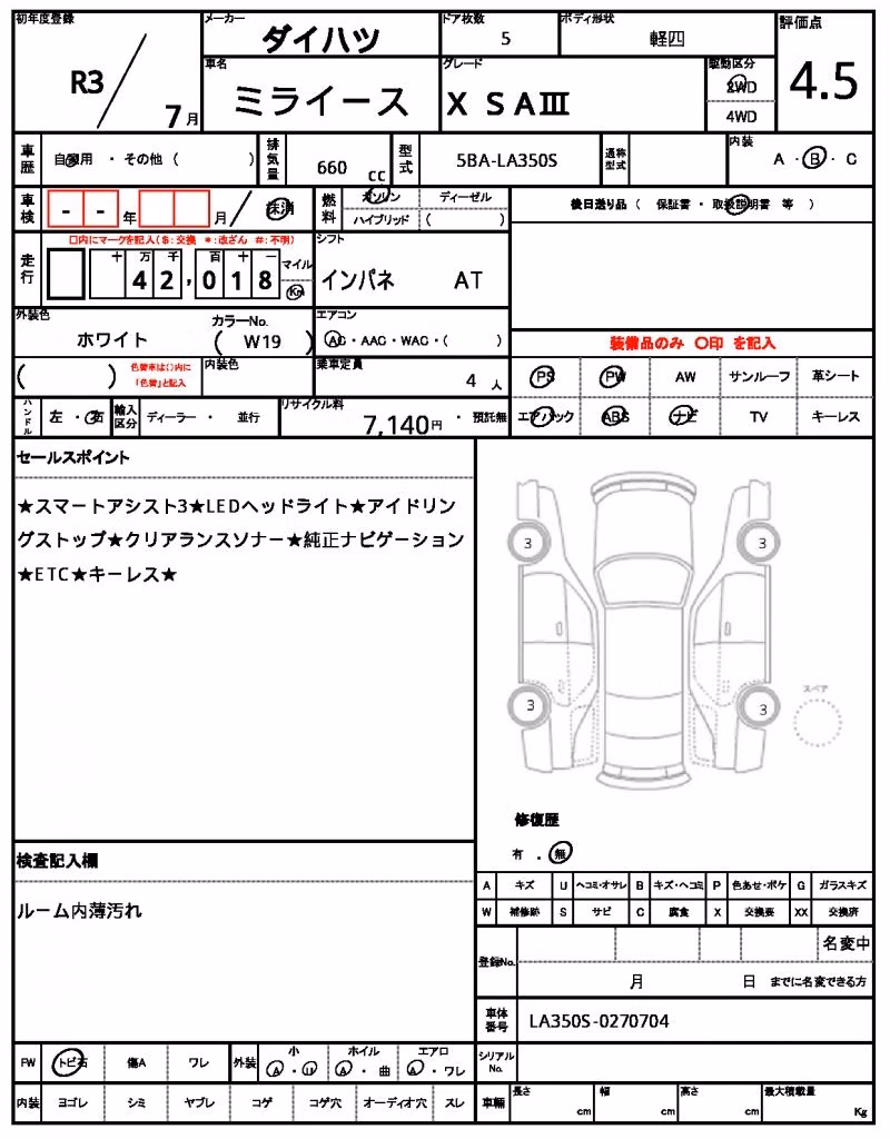 DAIHATSU MIRA E:S