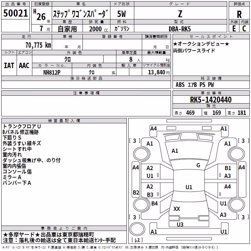 HONDA STEPWGN