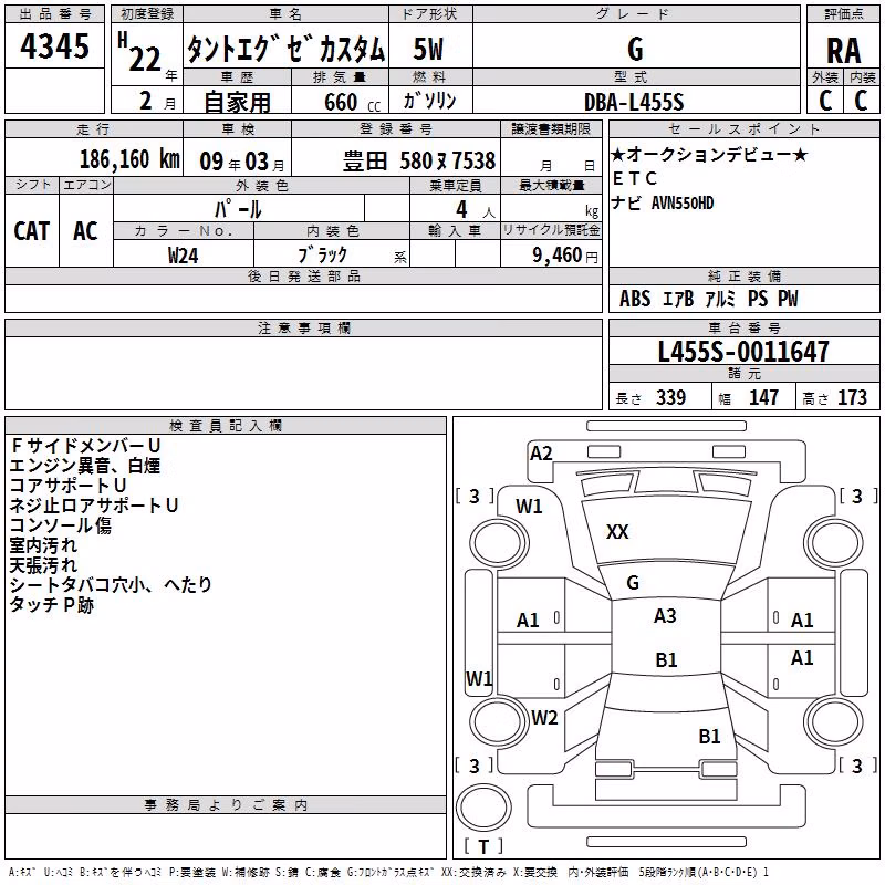 DAIHATSU TANTO EXE