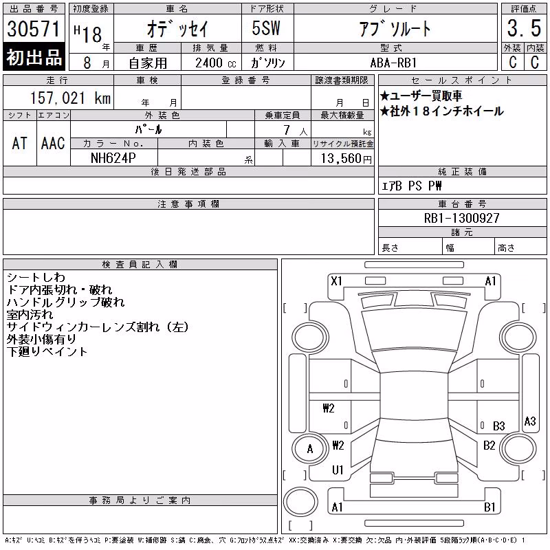 HONDA ODYSSEY