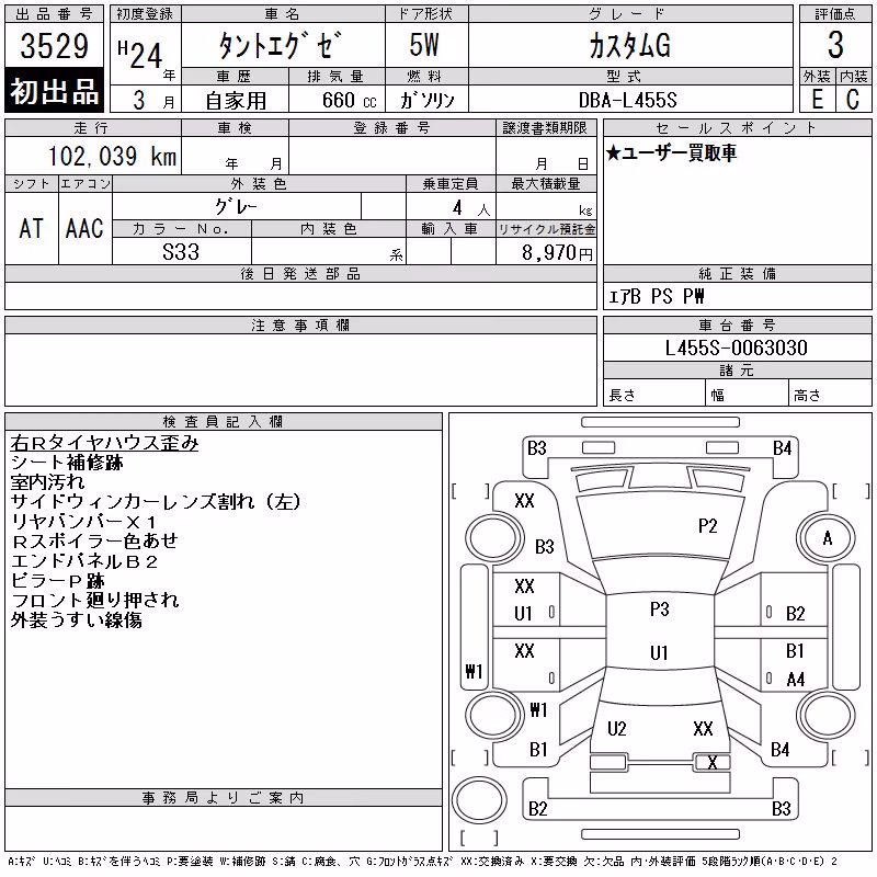 DAIHATSU TANTO EXE