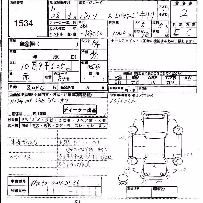 TOYOTA PASSO