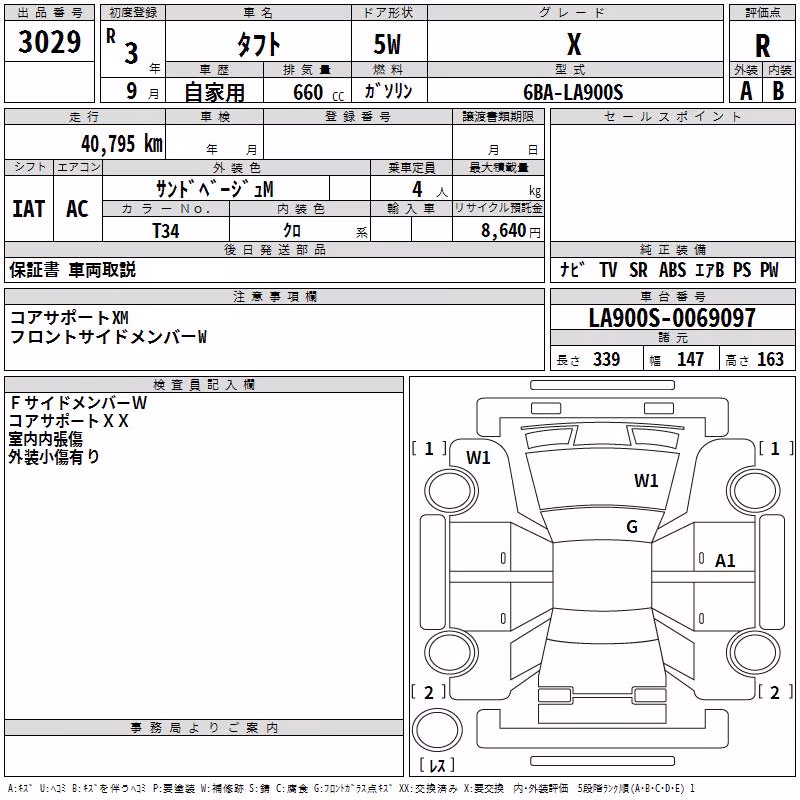 DAIHATSU TAFT