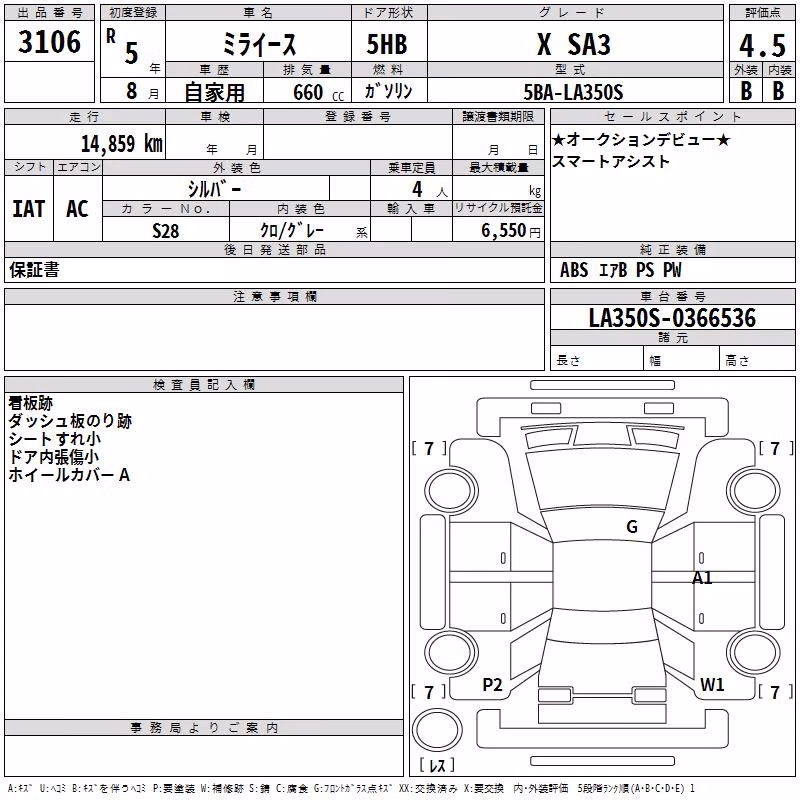 DAIHATSU MIRA E:S