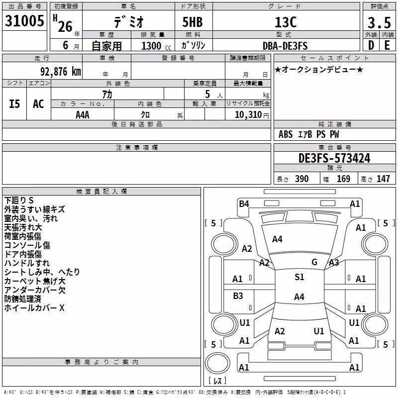 MAZDA DEMIO