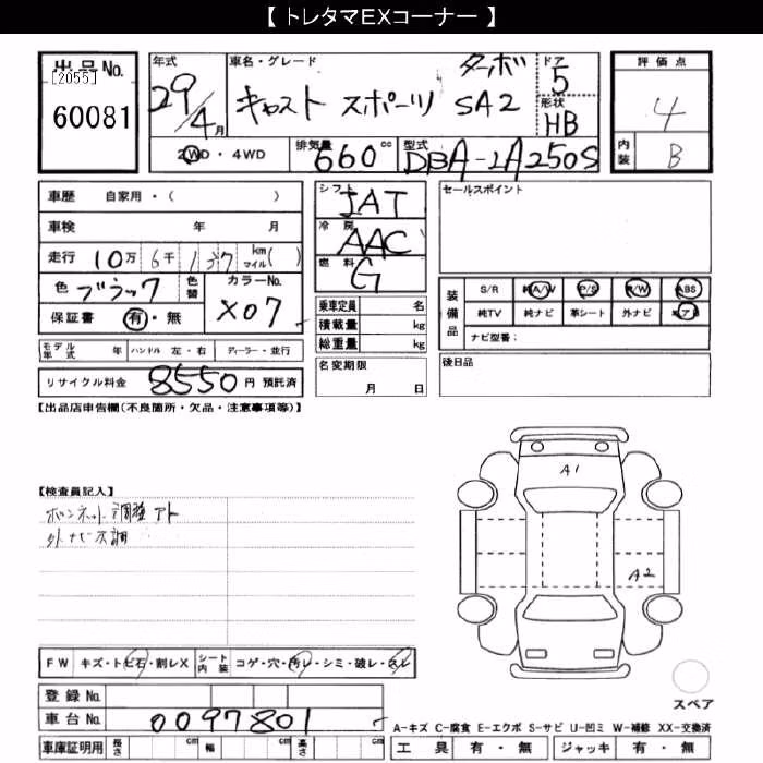 DAIHATSU CAST