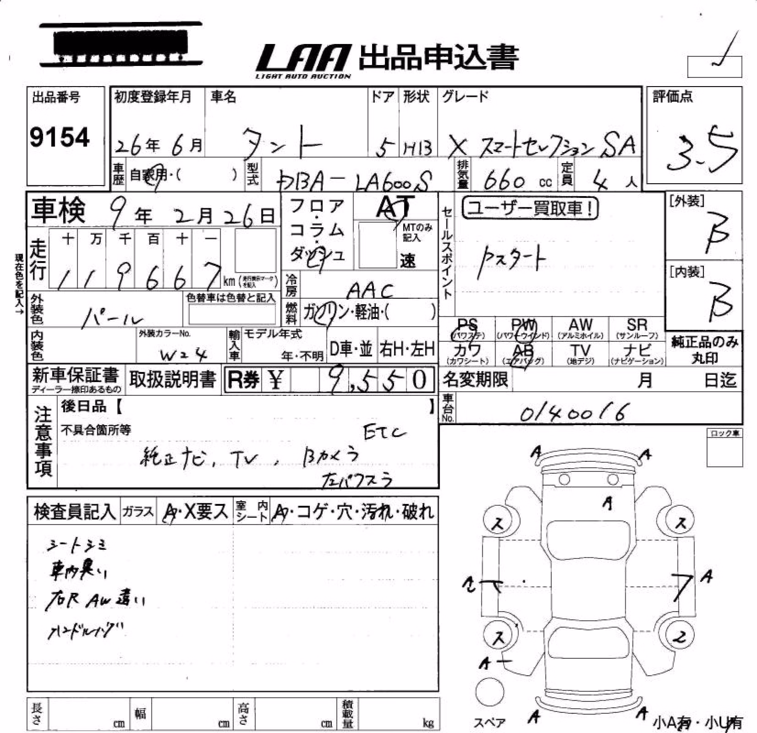 DAIHATSU TANTO