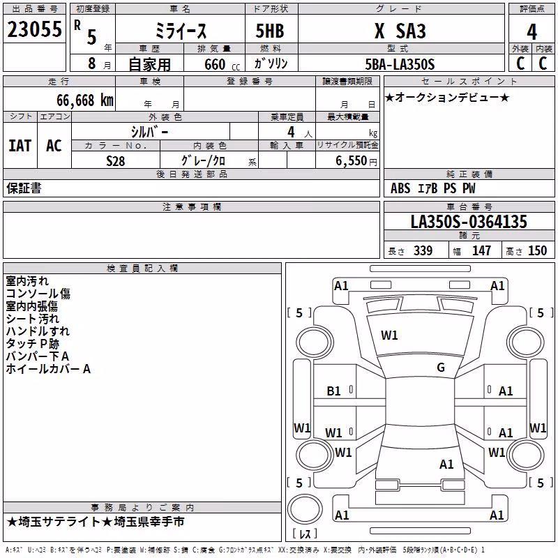 DAIHATSU MIRA E:S