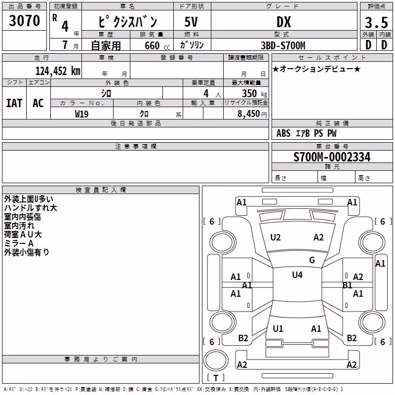 TOYOTA PIXIS VAN