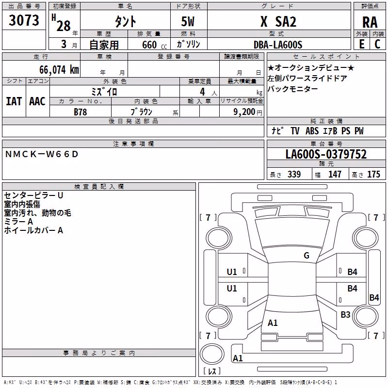 DAIHATSU TANTO
